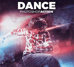 极品PS动作－舞动青春：Dance Photoshop Action